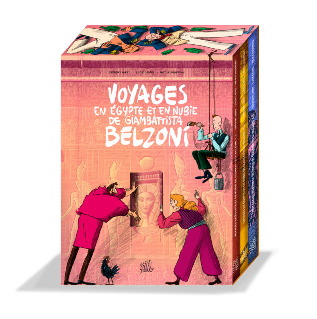 Coffret « Voyages de Belzoni »