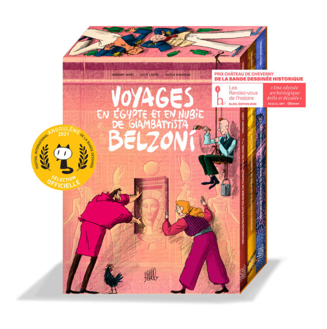 Coffret : Voyages en Égypte et en Nubie de Giambattista Belzoni