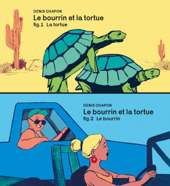 Le bour­rin et la tortue